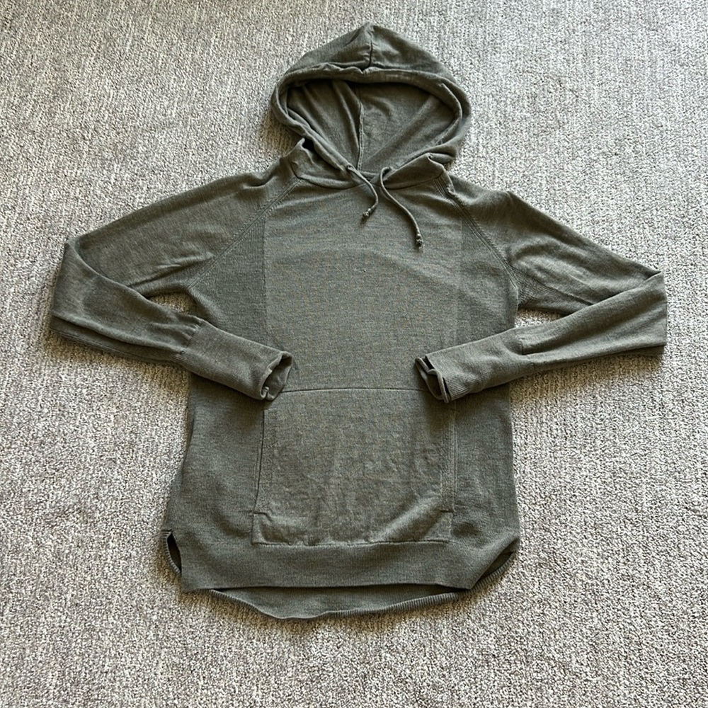 Lululemon 100% wool hoodie